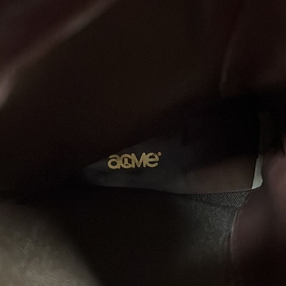 Acme brown lace up boots size 7.5 - Picture 5 of 9